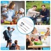 Travel Utensils With Case, Stainless Steel Reusable Portable Utensils Set