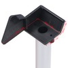 Pack of 2 Greenhouse Rain Gutters, Drainage Downpipe Gutter Kit,