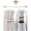 Curtain Tie Backs Strong Magnetic,Metal Curtain Tiebacks Hooks,Tie Clips Curtain