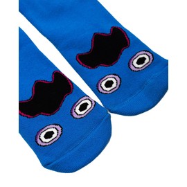 A FOR ADLEY Rainbow Ghosts Premium Socks 4 Pack, All Four Ghost Colors In One Pack The Same Socks Seen On Her Vidoes (US, Numeric, 2, Regular, Youth MultiPack)