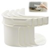 DGMI Pack of 4 Bed Sheet Holders with Closure Strips,