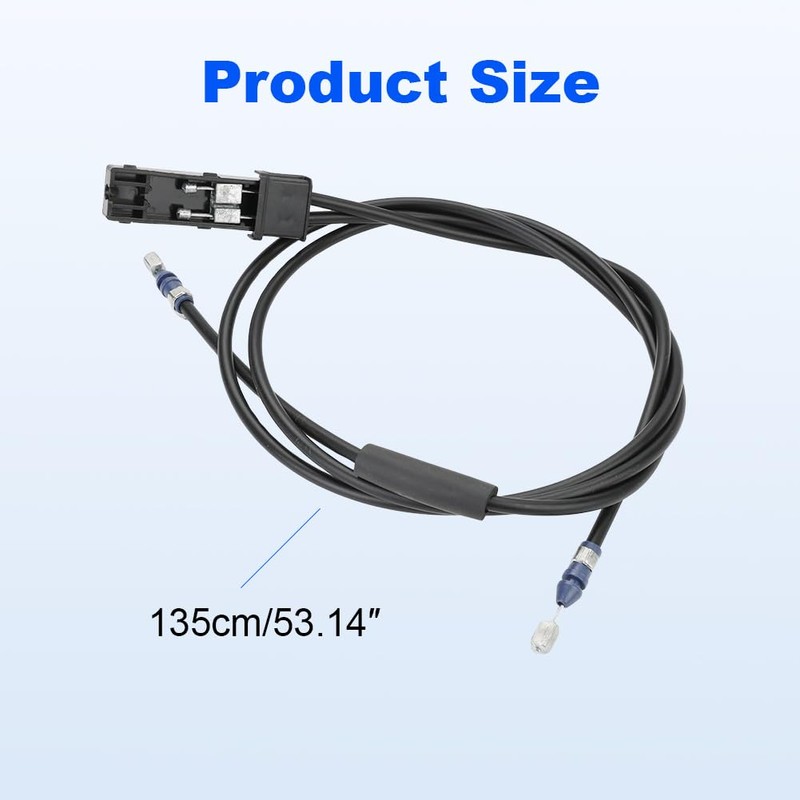 WMPHE Hood Release Cable Replacement for 65620-JK61A 65620JK61A Compatible with