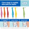 TePe Angle Cepillo Interdental Angulado, Cepillos interdenaltes TePe Azul 0.6mm