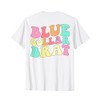 Blue collar brat Funny Trendy Groovy Quotes T-Shirt