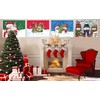 Pack of 4 Diamond Painting Christmas, 5D Diamond Painting Snowman,