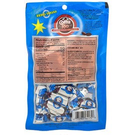 Coffee Rio Coffee Candy Sugar Free Variety Pack of 4 – Original and Caffe Latte, 3 Ounces – Zero Sugar Carbs