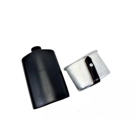 Spanish Canteen Cup w/ Pilots 1 Pint Flask (BLACK)