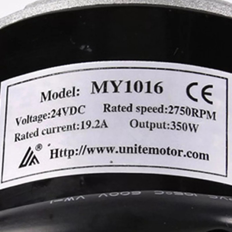 Unite 24V 350W Brush Electric Motor + Speed Controller +