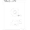 Kingston Brass FLBELL128 Nuvofusion 1/2-Inch IPS Bell Flange, Brushed Nickel