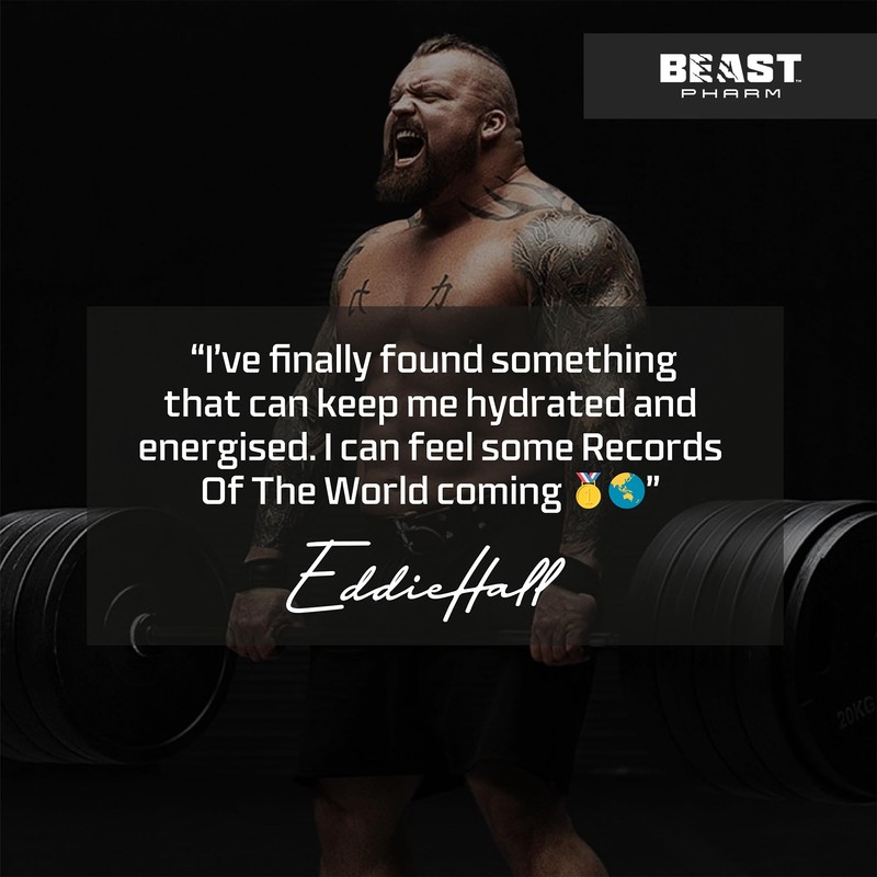 Beast Pharm | Hydration Electrolyte Powder | Eddie Hall's Hydro