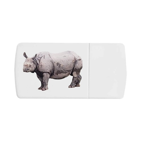 'Indian Rhino' Pill Box with Tablet Splitter (PI00025679)