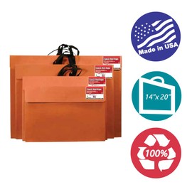 Star Products Red Fiber Envelope, 20 x 14 x 2 Inches