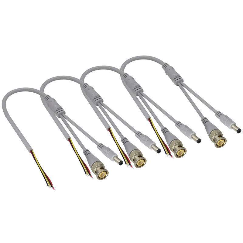HCFeng BNC DC Video Power Cable BNC and DC Male