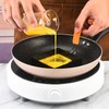 4 Packs Large 4 Inch Sqaure Egg Ring Round Egg