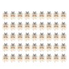 45Pcs Mechanical Keyboard Switches Waterproof Backlight Silent Linear Mechanical Key