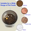 CYUmail Elevated Cat Bowls,15 Degree Inclined Stainless Steel Cat Bowls,Detachable