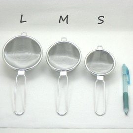 Nagao Tsubamesanjo High Tech Strainer, Medium Size, 18-8 Stainless Steel, Tatami Weave, Made in Japan