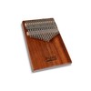 GEWA Kalimba Thumb Piano Solid Mahogany, 17 Steel Tongues, Tunable,