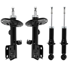 Front Rear Shocks,ROADFAR Shocks Absorbers Fits 2014-2018 for Toyota Corolla Shocks Struts with 3340048 72990 3340047 72989 3410014 72991 - Set of 4