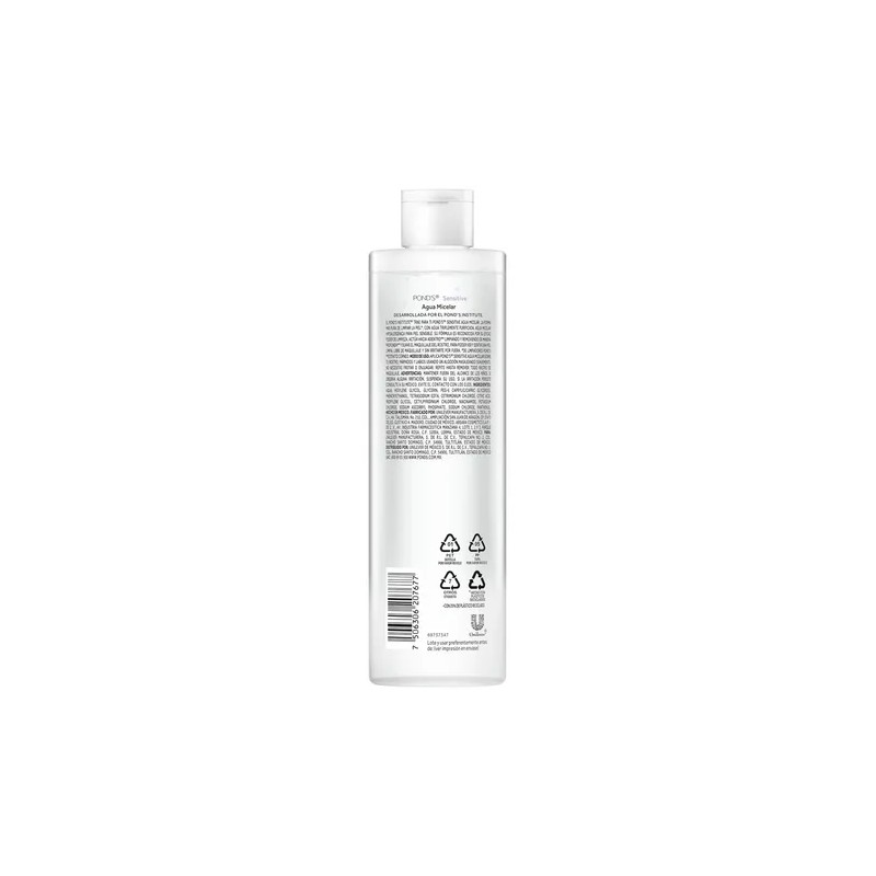 Agua Micelar Ponds Piel Sensible Hipoalergénica 300ml