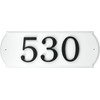 Distinctions 843148 Black Flush-Mount 4-Inch House Number 8