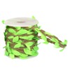 Natural Jute Twine with Green Leaf Ribbon – 33ft Decorative