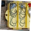 BESPORTBLE 50pcs Barbless Fishing Hooks Fish Hooks for Competitive Fishing
