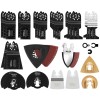 SHALL 102PCS Multitool Blades, Oscillating Multi Tool Accessories kits US