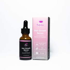 JY Perfection Hair Growth Serum, Treat Damaged Hair, Stronger Hair, Natural DHT Blockers, 100% Natural Ingredients, Caffeine, Saw Palmetto, Rosemary, Ginger, Mint, Castor Oil, Vitamin E Haircare Lightweight Comfort