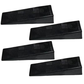 ARESACHI Door Stopper Rubber Stopper Door Stop Entrance Door 4pcs Black