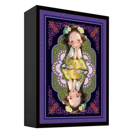 strublfe Sunshine Girl Themed Playing Cards, 54 Unique Designs Deck of Cards, Poker Cards, International Standard Size, Suitable for Travel, Party Entertainment.(Purple)