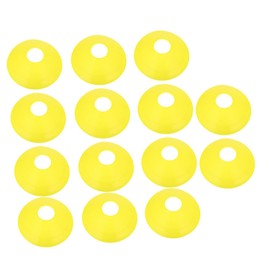 Gatuida 20pcs Soccer Training Markers Durable Pe Sign Discs for Agility Drills Brightly Colored Football Cones for Site Boundaries and Training Courses