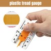 2 Pcs Tread Depth Gauge UK, Portable 0-20 mm Tyre