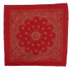 Unbranded 12 Gold Paisley Print Bandana Scarfs 100% COTTON size