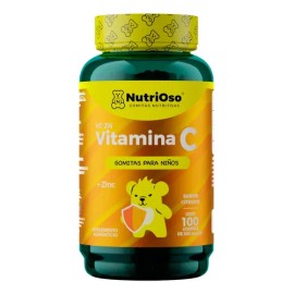 Solanum Nutrioso Vitamina C + Zinc 100gomitas Para Niños Sabor Citricos