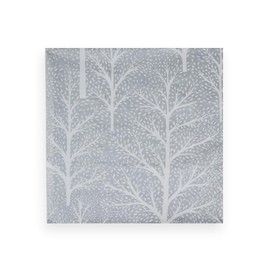 Winter Trees Silver & White Luncheon Napkins - 20 Per Package - 2 Units