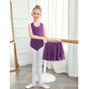 Zaclotre Ballet Leotards for Toddler Girls Hollow Back Dance Dress