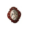 Rosary Case with Red Enamel Our Lady Of Guadalupe Rosary