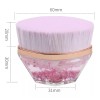 Bloomingboom Brocha De Maquillaje Kabuki Plana Para Base C/estuche 2
