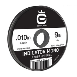 (.25cm / 4.1kg, White) - Cortland Indicator Mono