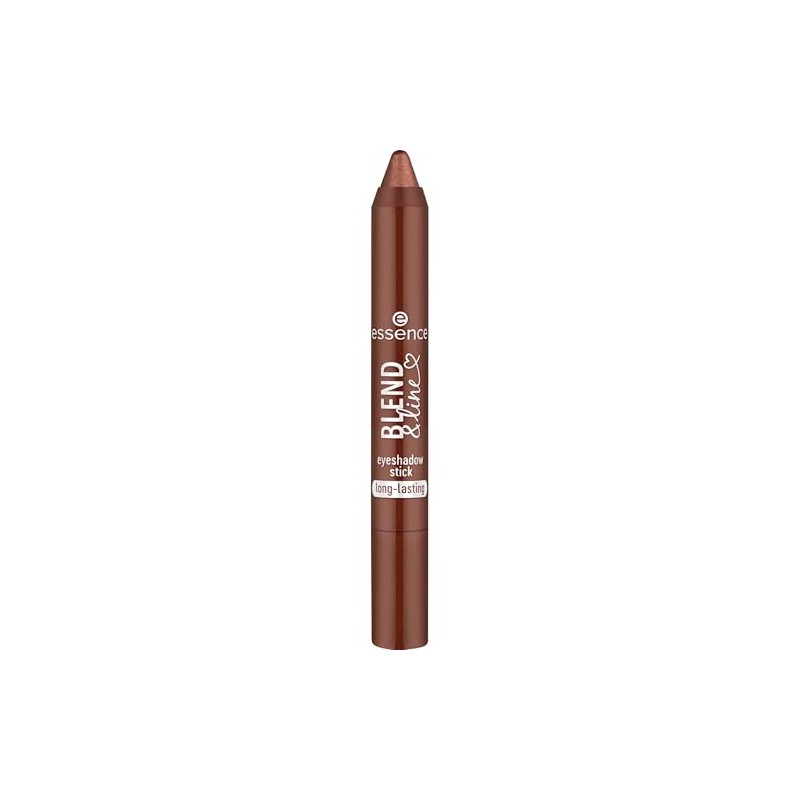 essence blend & line eyeshadow stick, no. 04, brown, long-lasting,