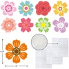 Ceiba Tree 54 Pcs Flower Cutouts Summer Flowers Bulletin Board