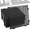 12 Pcs Drainage Mat Modular Interlocking Cushion 11.8" x 11.8"