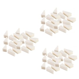 Baluue 3sets Professional Nail Art Sponge Set Makeup Puff Wedges for Manicure Makeup 40pcs*3