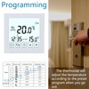 Wengart Digital Thermostat WG03-1,Touch Button,3A Output Weekly Programming,For water heating