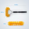 SM Arnold 83-036 Long Reach Carpet Brush W/Plastic Handle