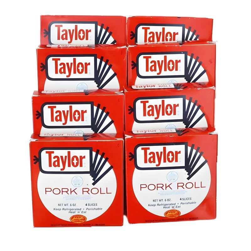 Taylor Ham/Taylor Pork Roll 8 boxes Thin Slices - Weight
