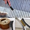 9pcs Mini Wire Brush Set Stainless Steel Brass Wire Brush