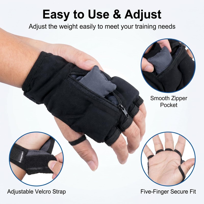 Rehabilitation Hand Glove for Daily Stability & Control, Adjustable Neoprene