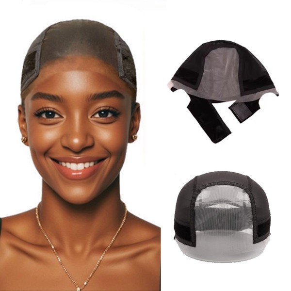 datanala Lace Grip Wig Cap for Women 4x5 Transparent Lace